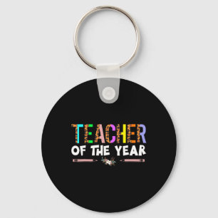 Teacher Of The Year Party Gift Teacher Appreciatio Key Ring