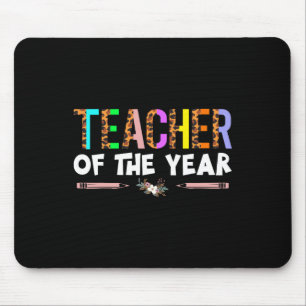 Teacher Of The Year Party Gift Teacher Appreciatio Mouse Mat