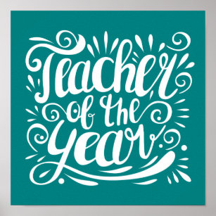 Teacher of the Year Poster
