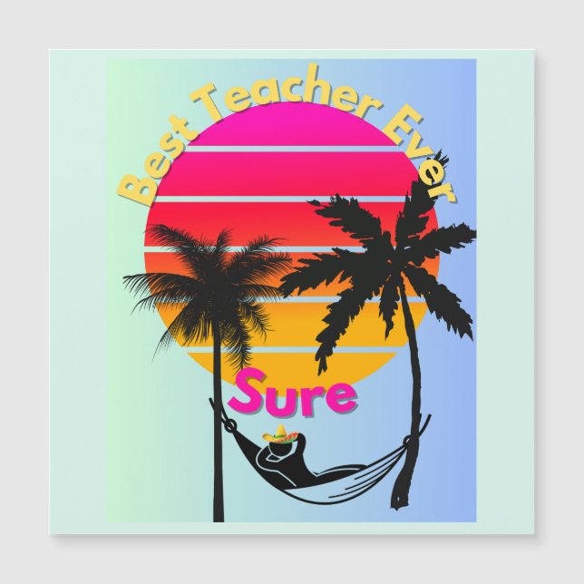 Teacher Of the Year: Sure (Front)