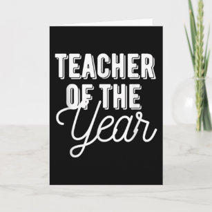 Teacher of the Year - Teacher Gif Card