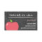 Teacher on Call Cute Apple Chalkboard
