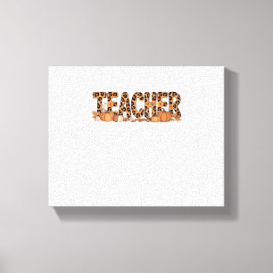 teacher Oversized T-Shirt Canvas Print