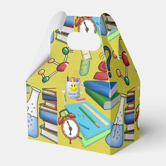 Teacher Party Favour Box (Back Side)