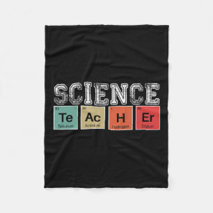 Teacher Periodic Table Back To School Teachers Fleece Blanket