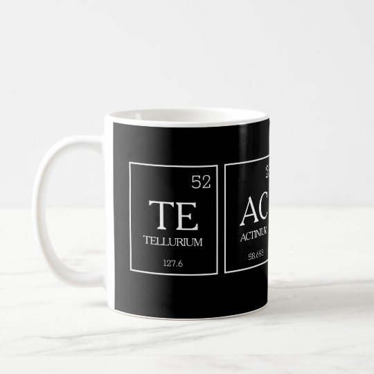 Teacher periodic table elements chemistry coffee mug ...