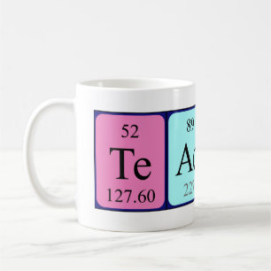 Teacher periodic table name mug
