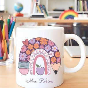 Teacher Personalised Mug, Teacher Appreciation  Coffee Mug