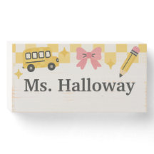 Teacher Personalised Name