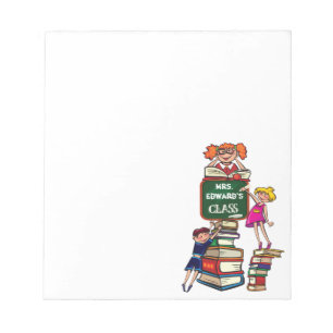 Teacher PERSONALIZED NAME's Class Notepad