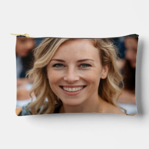 Teacher Photo Customize Personalize Accessory Pouch
