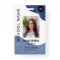 Teacher photo ID of an employee student dusty blue