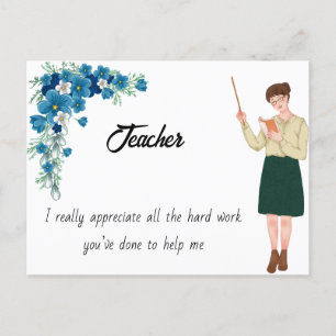 Teacher Post Card