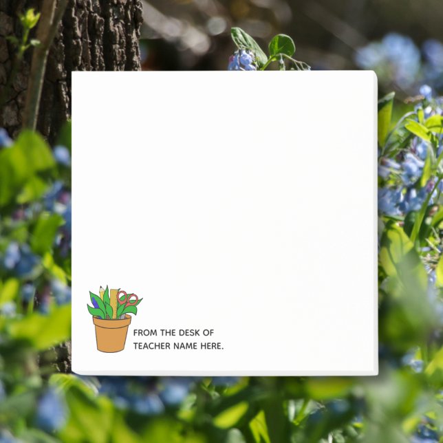 Teacher Post-It Notes with Name Personalisation  (Creator Uploaded)