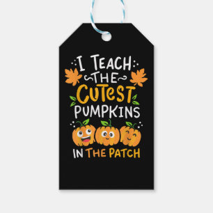 Teacher Pre-K Teacher Kindergarten Halloween Gift Tags