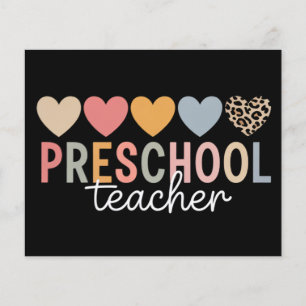 Teacher Preschool Back to School Flyer