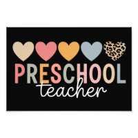 Teacher Preschool Back to School 