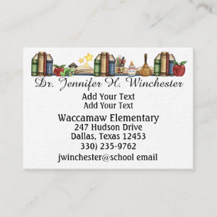 Teacher / Principal Business Card