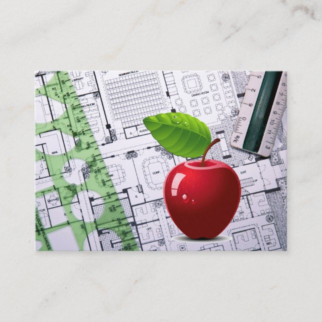 Teacher / Principal / Education Business Card (Front)