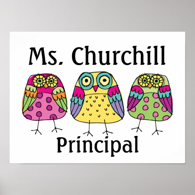 Teacher - Principal Poster - SRF (Front)