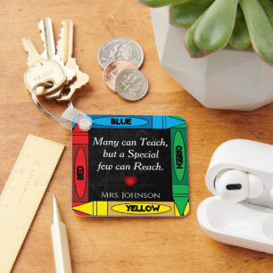 Teacher Quote #2- Personalise  Key Ring