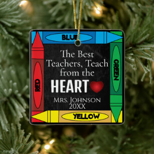 Teacher Quote #3 - Personalise Ceramic Ornament