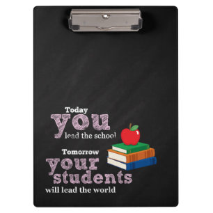 Teacher quote clipboard