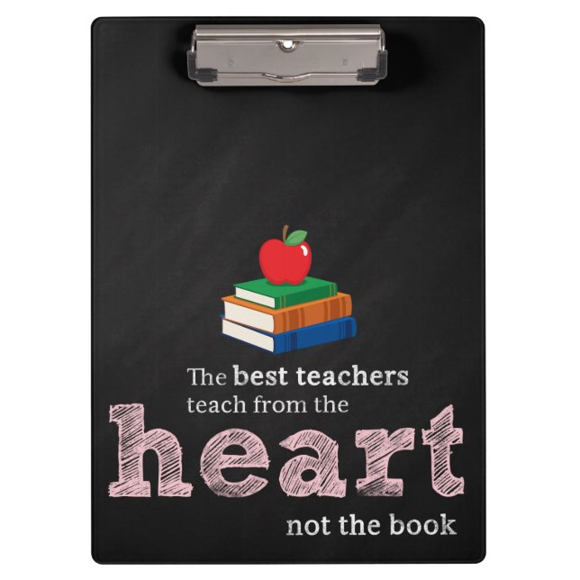 Teacher quote clipboard (Front)