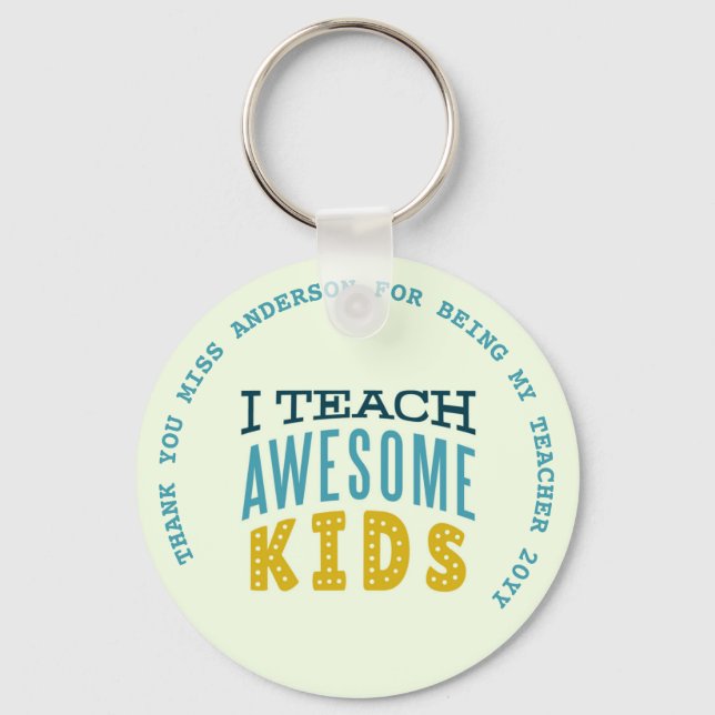 Teacher Quotes Appreciation Retirement Farewell    Key Ring (Front)