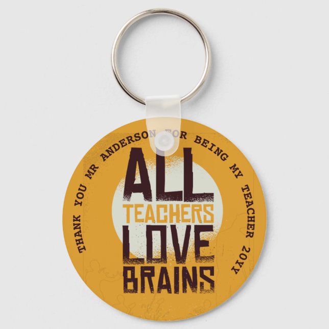 Teacher Quotes Appreciation Retirement Farewell    Key Ring (Front)