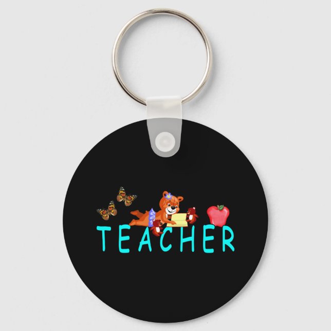Teacher Reading Key Ring (Front)