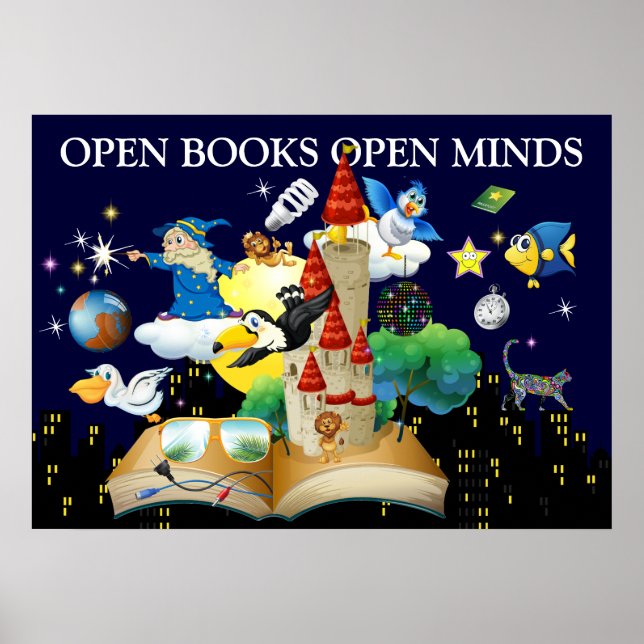 Teacher Reading - Literacy Poster 3 (Front)