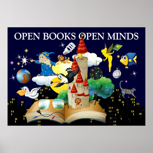 Teacher Reading - Literacy Poster - SRF (Front)