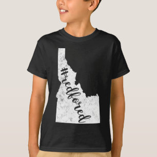 Teacher Red For Ed Idaho Public Education 1 T-Shirt