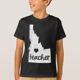 Teacher Red For Ed Idaho Public Education 4 T-Shirt