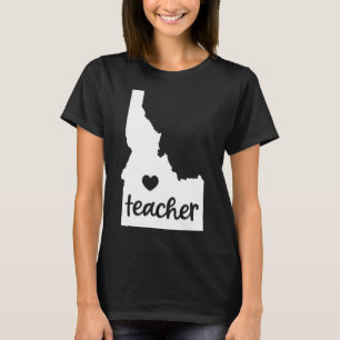 Teacher Red For Ed Idaho Public Education 7  T-Shirt