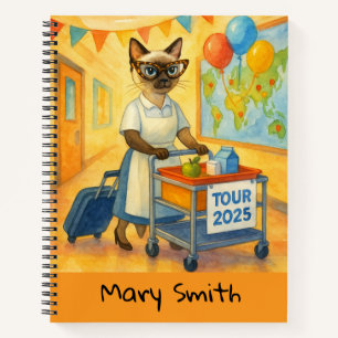 Teacher Retirement 2025 for Cat lovers Notebook