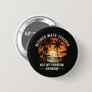 Teacher Retirement Class Of 2026 Teacher's day 6 Cm Round Badge