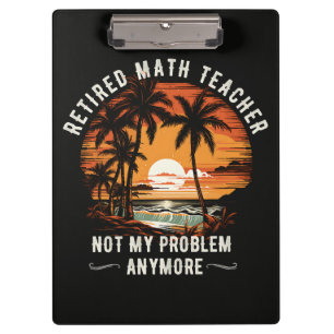 Teacher Retirement Class Of 2026 Teacher's day Clipboard