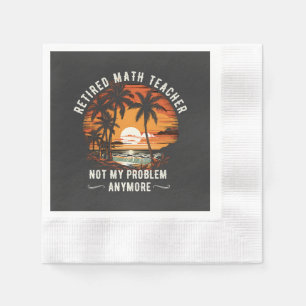 teacher retirement class of 2026 teacher's day napkin