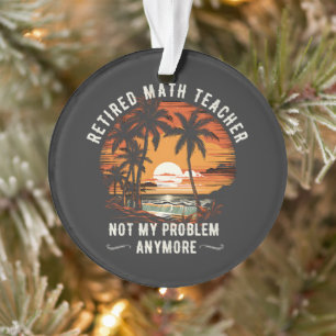 teacher retirement class of 2026 teacher's day ornament