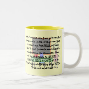 Teacher Retirement "Insane Parents" Story Art Gift Two-Tone Coffee Mug
