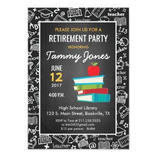 Retirement Invitations Uk 7