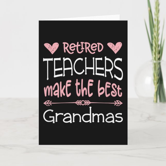 Teacher Retirement Quote Card (Front)