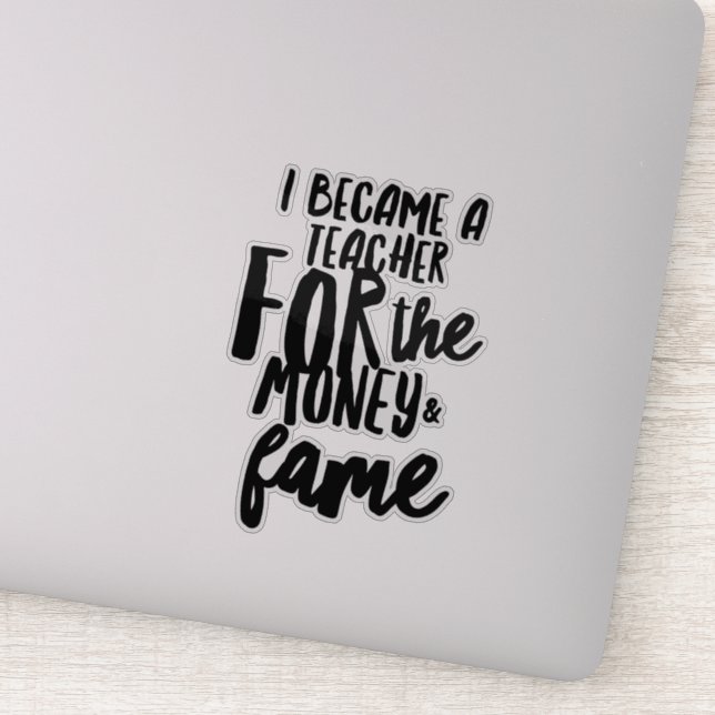 Teacher’s Life  Sticker (Detail)