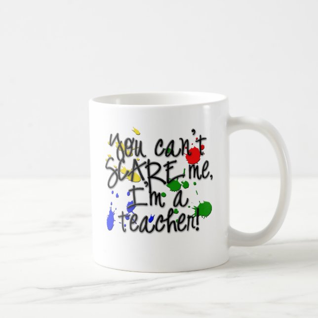 Teacher Scare copy Coffee Mug (Right)