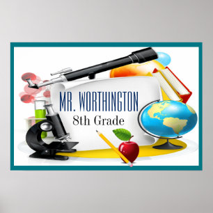 Teacher School Business Poster