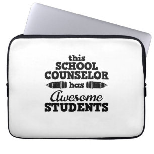 Teacher School Counsellor Laptop Sleeve
