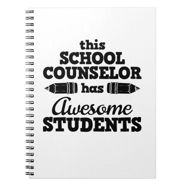 Teacher School Counselor Notebook (Front)
