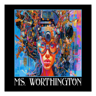 Teacher - School  Poster